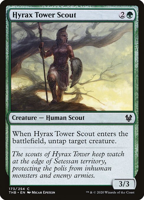 Hyrax Tower Scout (173) [Theros Beyond Death]