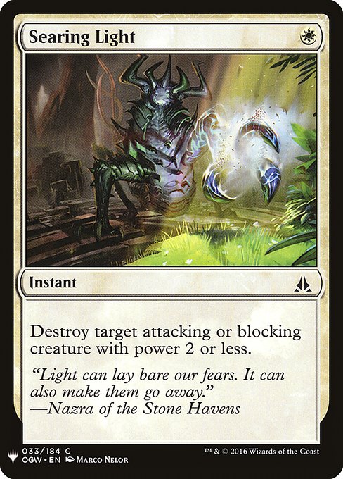 Searing Light (OGW-33) [The List]