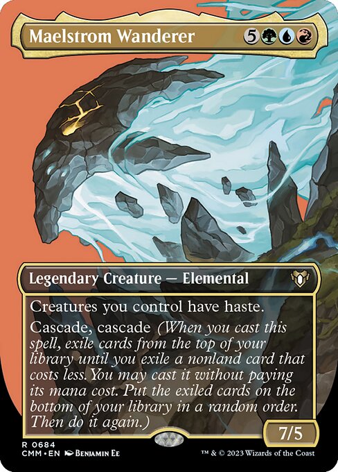 Maelstrom Wanderer (684) [Commander Masters] [Borderless]