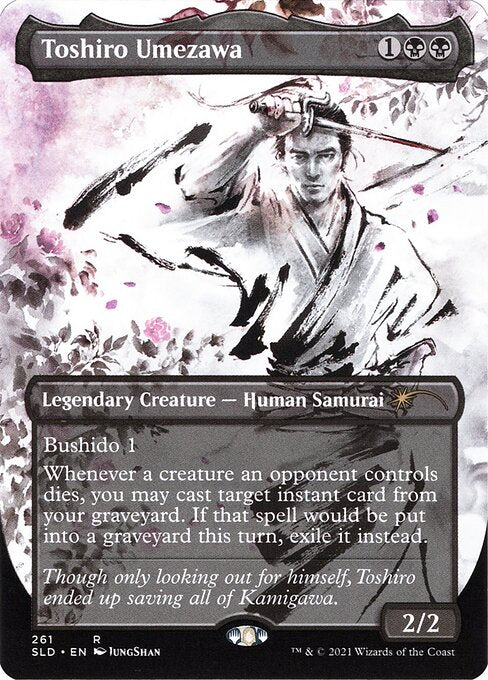 Toshiro Umezawa (261) [Secret Lair Drop] [Borderless]