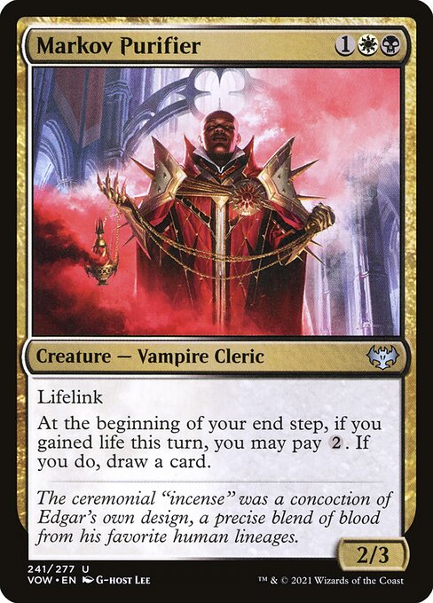 Markov Purifier (241) [Innistrad: Crimson Vow]