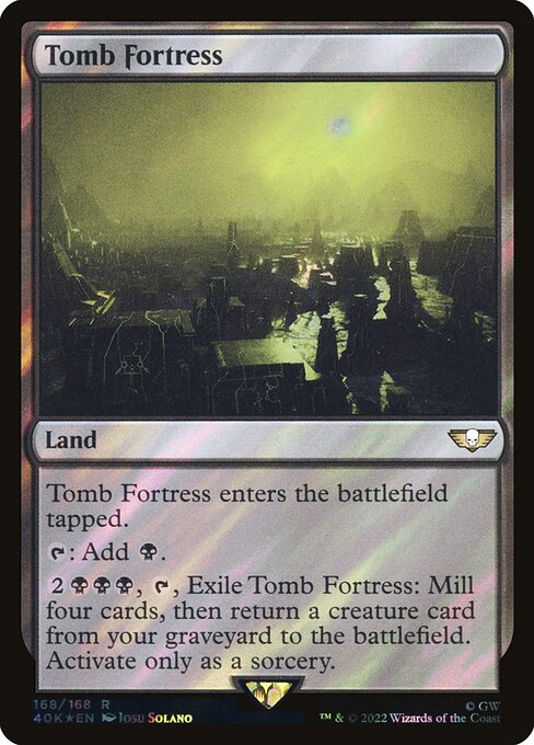 Tomb Fortress (168★) [Warhammer 40,000 Commander]