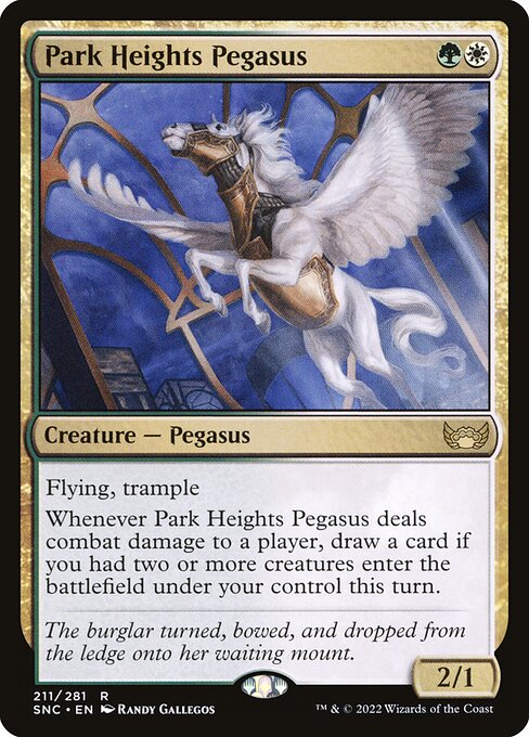 Park Heights Pegasus (211) [Streets of New Capenna]