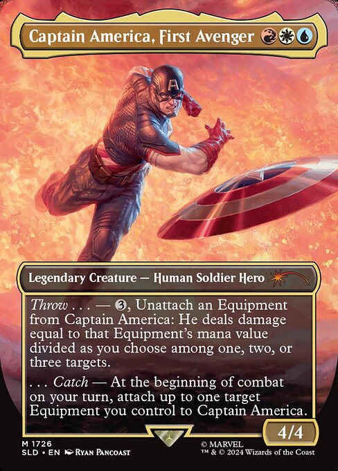Captain America, First Avenger (1726) [Secret Lair Drop]