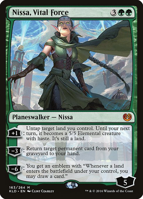 Nissa, Vital Force (163) [Kaladesh]