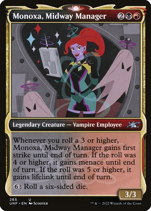 Monoxa, Midway Manager (265) [Unfinity] [Showcase]