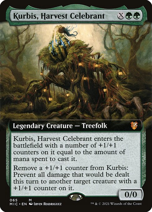 Kurbis, Harvest Celebrant (65) [Midnight Hunt Commander] [Extended Art]