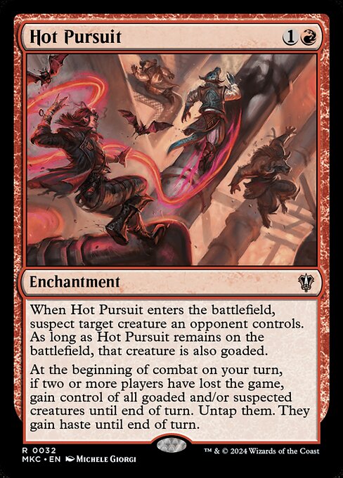 Hot Pursuit (32) [Murders at Karlov Manor Commander]