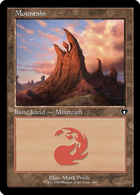 Mountain (448) [Commander Masters]