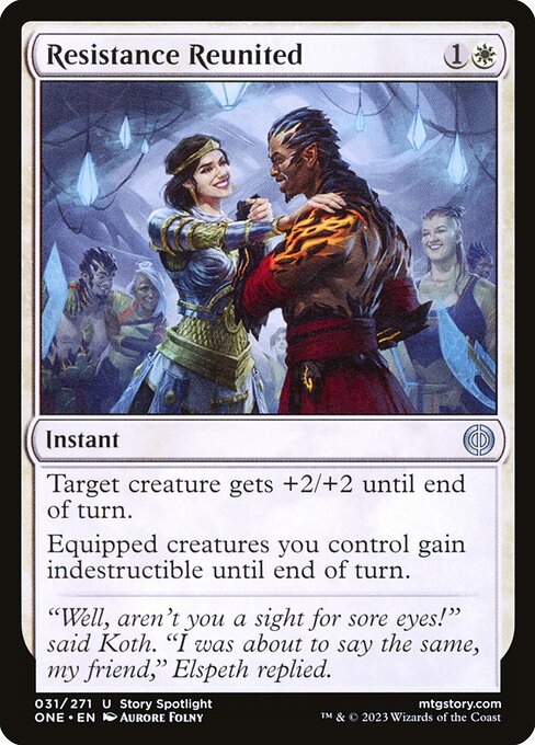 Resistance Reunited (31) [Phyrexia: All Will Be One]