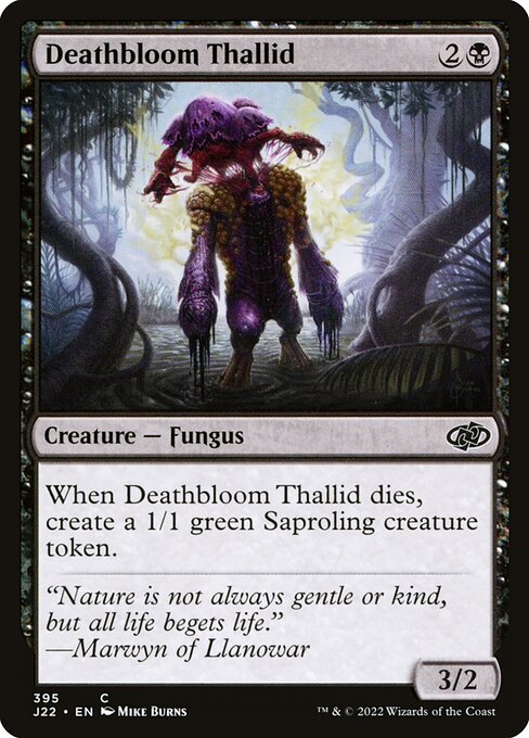 Deathbloom Thallid (395) [Jumpstart 2022]