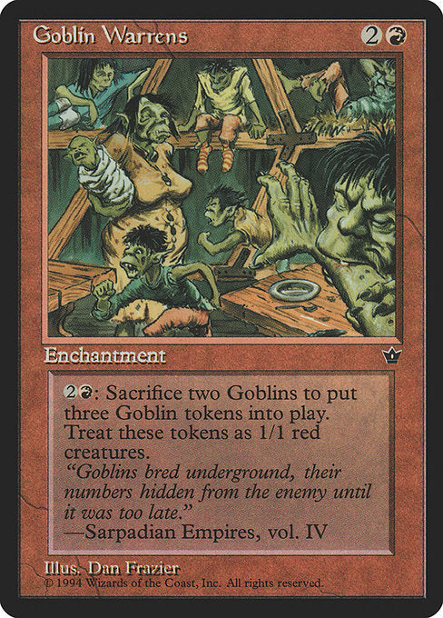 Goblin Warrens (59) [Fallen Empires]