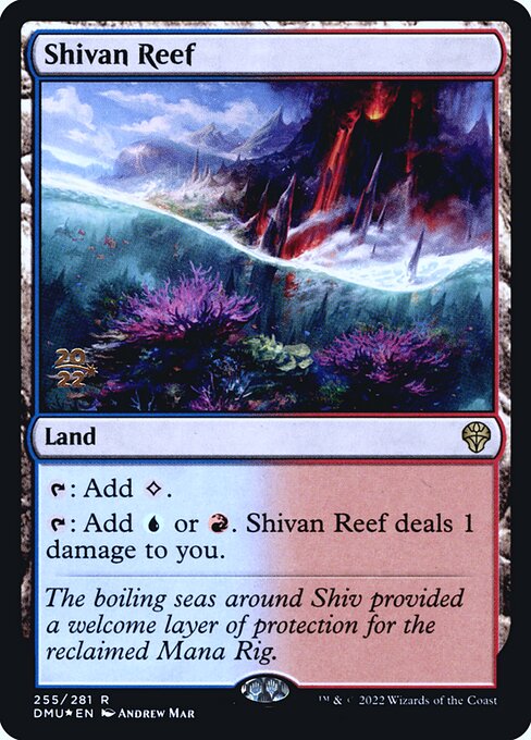 Shivan Reef (255s) [Dominaria United Promos]