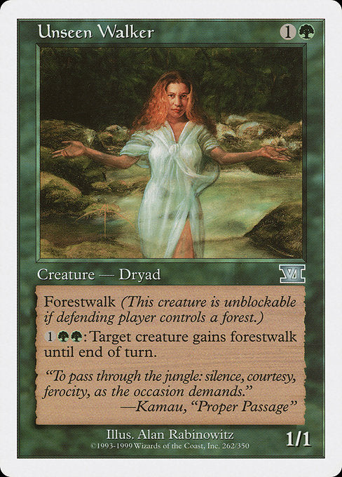 Unseen Walker (262) [Classic Sixth Edition]