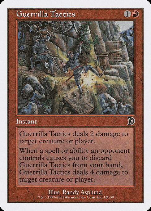 Guerrilla Tactics (13b) [Deckmasters]