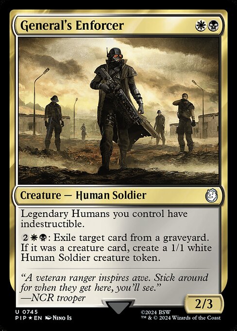 General's Enforcer (745) [Fallout]