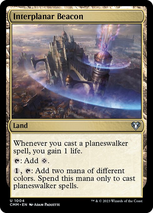 Interplanar Beacon (1004) [Commander Masters]