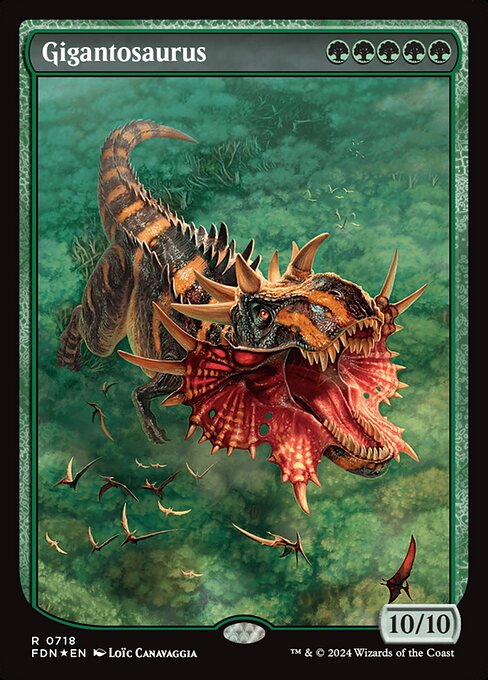 Gigantosaurus (718) [Foundations]