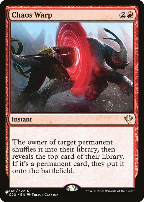 Chaos Warp (C20-146) [The List]