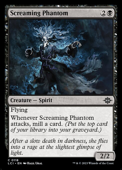 Screaming Phantom (118) [The Lost Caverns of Ixalan]