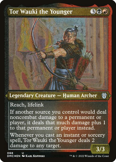 Tor Wauki the Younger (68) [Dominaria United Commander]