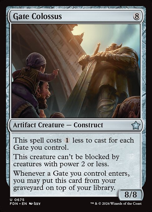 Gate Colossus (675) [Foundations]