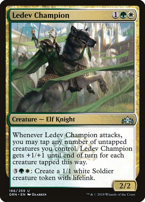 Ledev Champion (186) [Guilds of Ravnica]