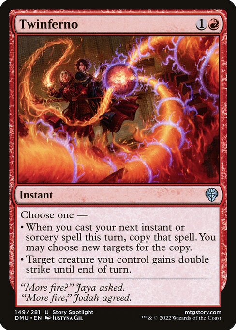 Twinferno (149) [Dominaria United]