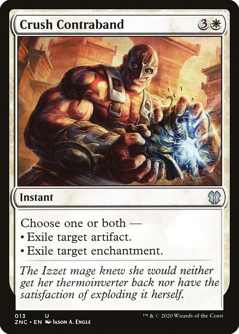 Crush Contraband (13) [Zendikar Rising Commander]