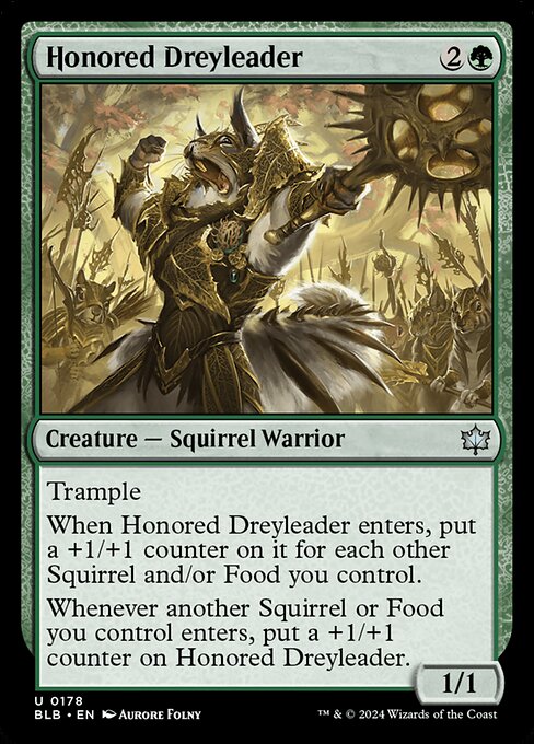 Honored Dreyleader (178) [Bloomburrow]