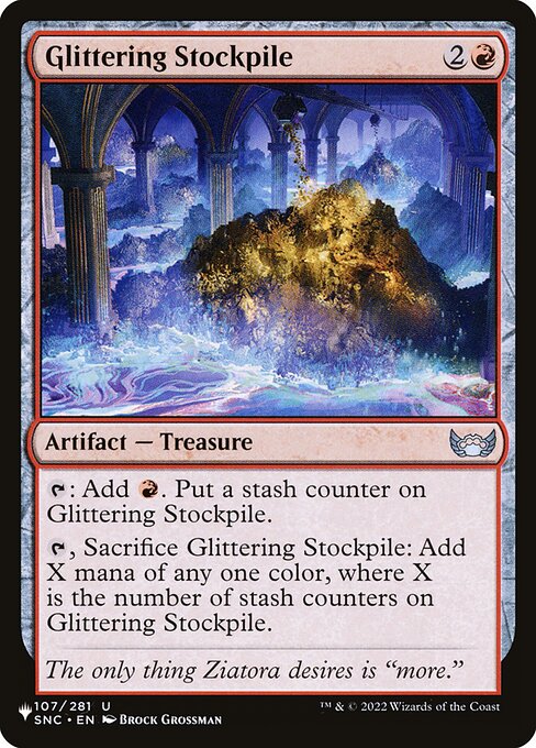 Glittering Stockpile (SNC-107) [The List]