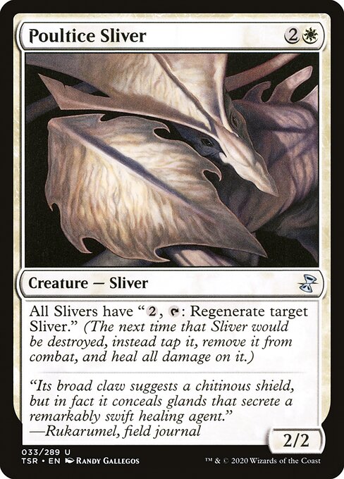 Poultice Sliver (33) [Time Spiral Remastered]