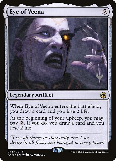 Eye of Vecna (243p) [Adventures in the Forgotten Realms Promos]