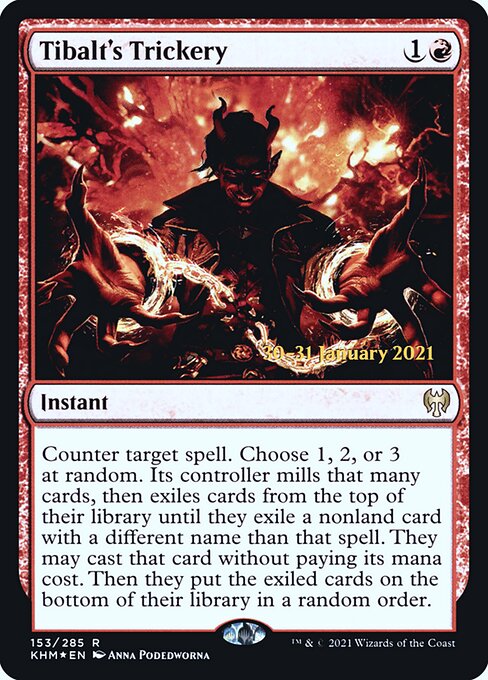 Tibalt's Trickery (153s) [Kaldheim Promos]