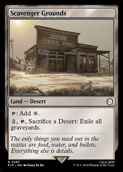 Scavenger Grounds (287) [Fallout]