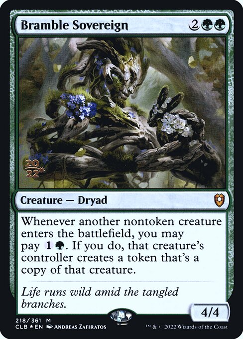 Bramble Sovereign (218s) [Battle for Baldur's Gate Promos]