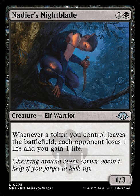 Nadier's Nightblade (275) [Modern Horizons 3]