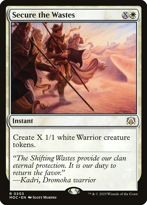 Secure the Wastes (203) [March of the Machine Commander]