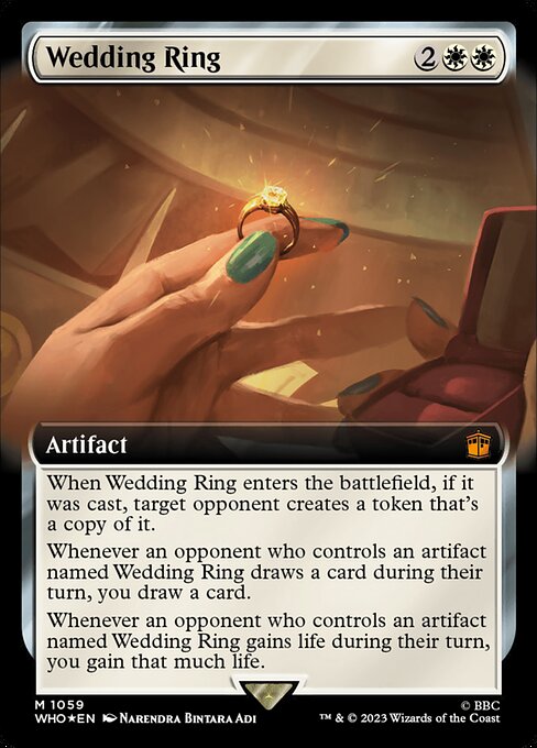 Wedding Ring (1059) [Doctor Who] [Extended Art]