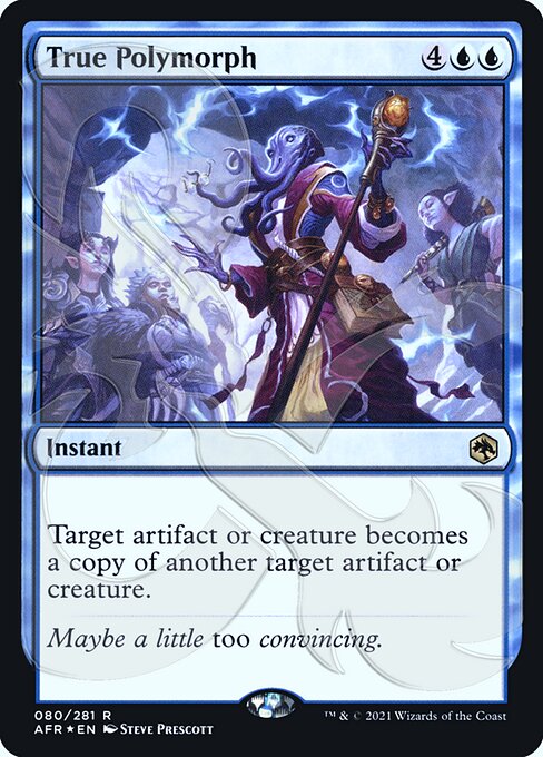 True Polymorph (80a) [Adventures in the Forgotten Realms Promos]