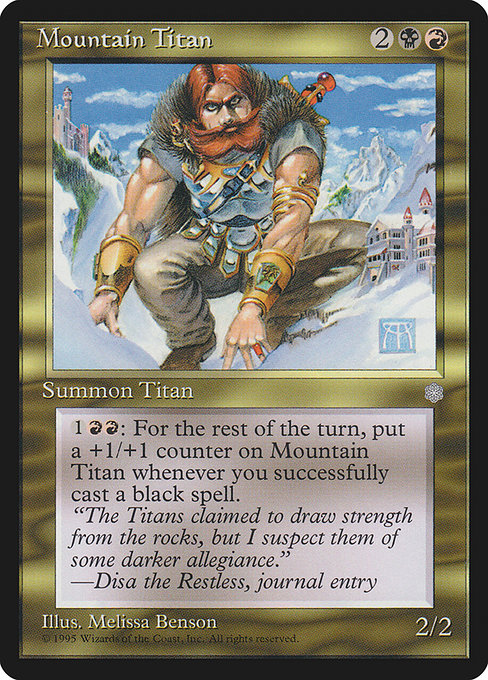 Mountain Titan (299) [Ice Age]