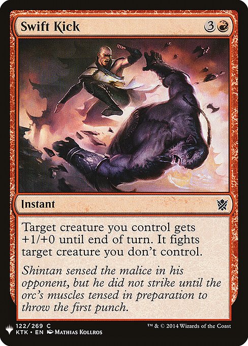 Swift Kick (KTK-122) [The List]