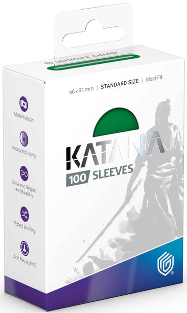 UG Katana Jade Green Sleeves 100CT image 0