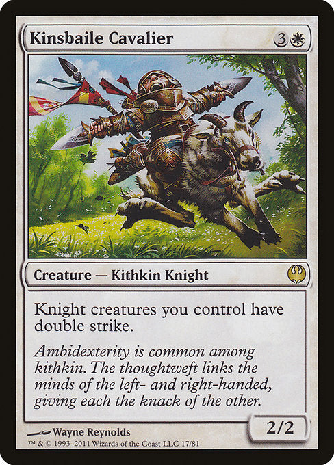 Kinsbaile Cavalier (17) [Duel Decks: Knights vs. Dragons]