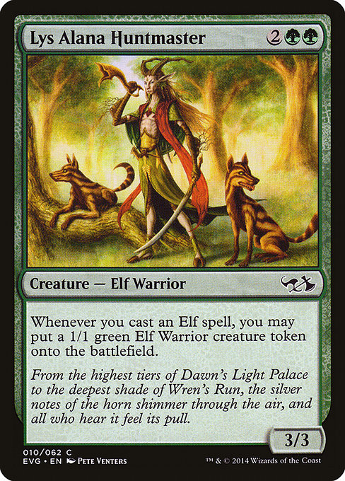 Lys Alana Huntmaster (10) [Duel Decks Anthology: Elves vs. Goblins]