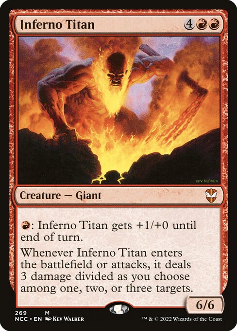 Inferno Titan (269) [New Capenna Commander]