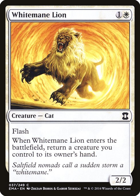 Whitemane Lion (37) [Eternal Masters]