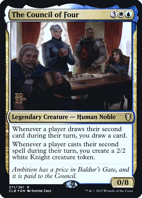 The Council of Four (271s) [Battle for Baldur's Gate Promos]