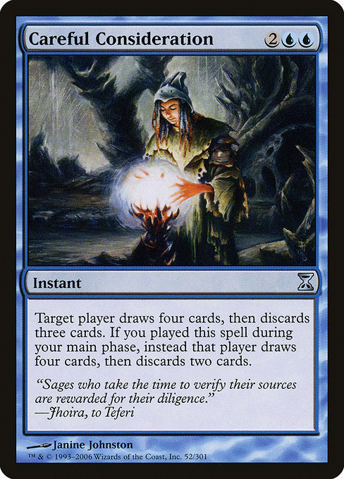 Careful Consideration (52) [Time Spiral]