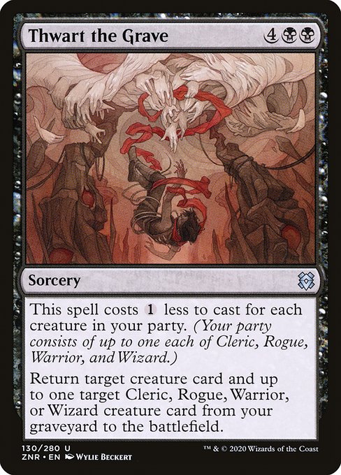 Thwart the Grave (130) [Zendikar Rising]